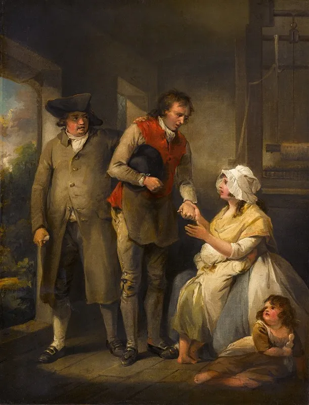 The Power Of Justice Wall Art by George Morland - High-Resolution Digital Print