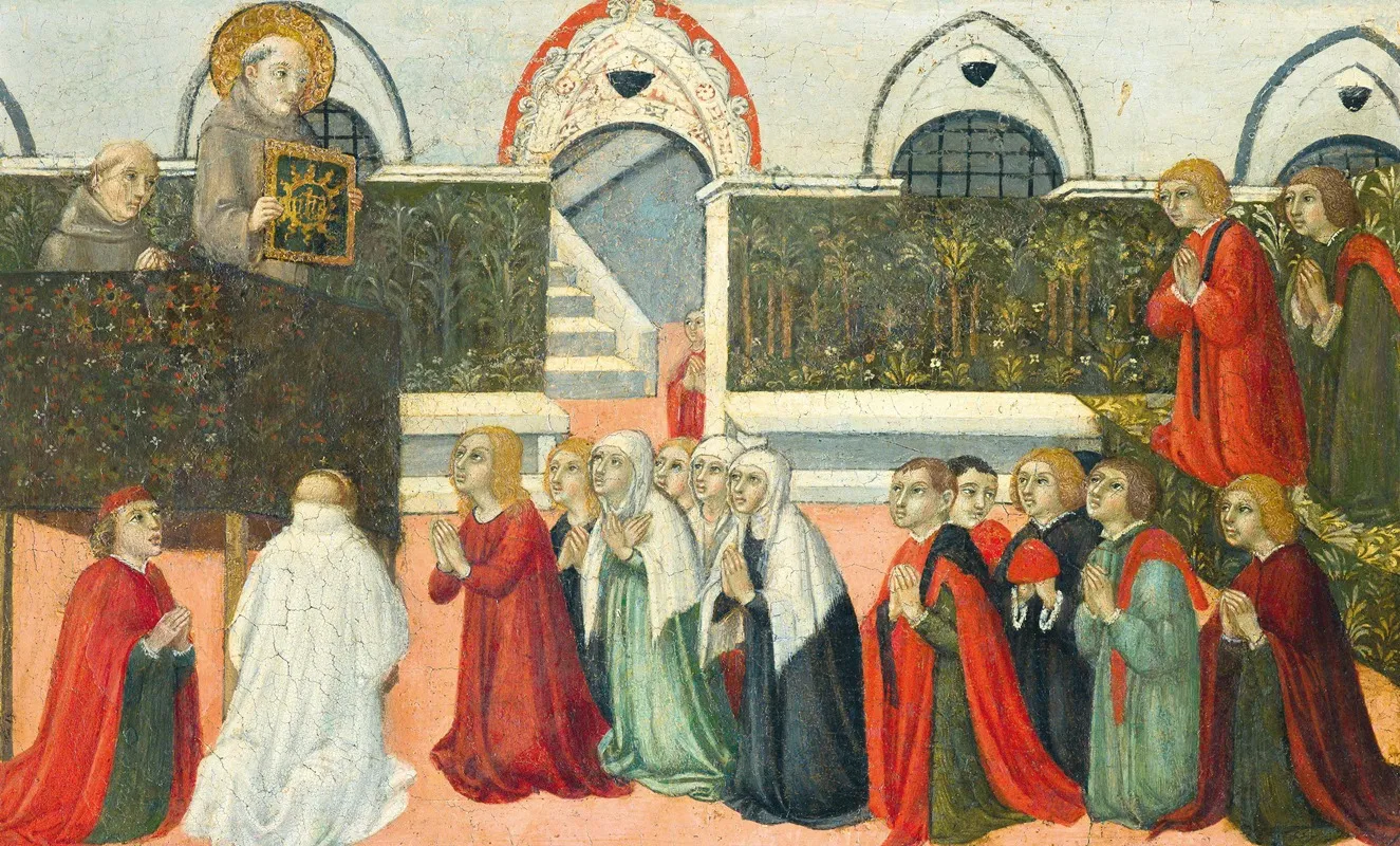 The Preaching Of Saint Bernardino