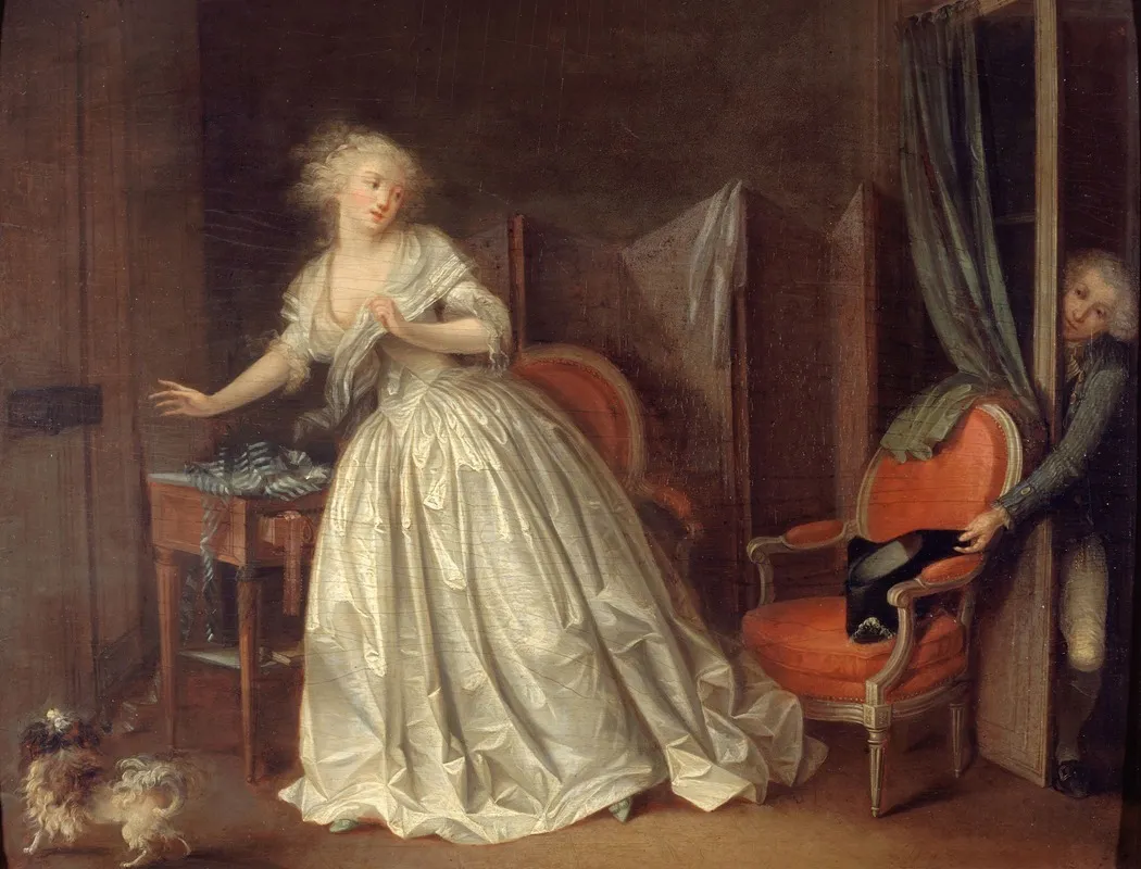 The Precipitate Departure Wall Art by Louis-Léopold Boilly - High-Resolution Digital Print