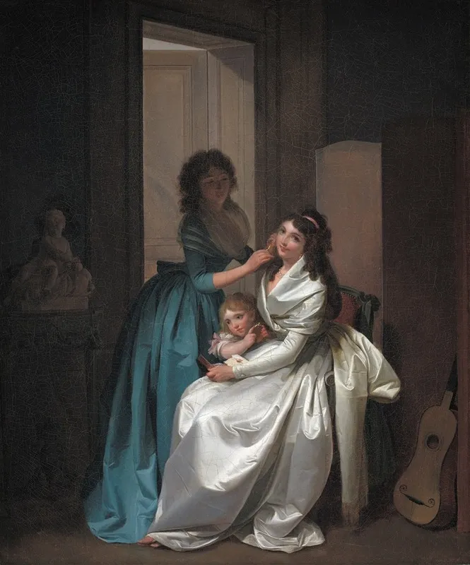 The Present Wall Art by Louis-Léopold Boilly - High-Resolution Digital Print