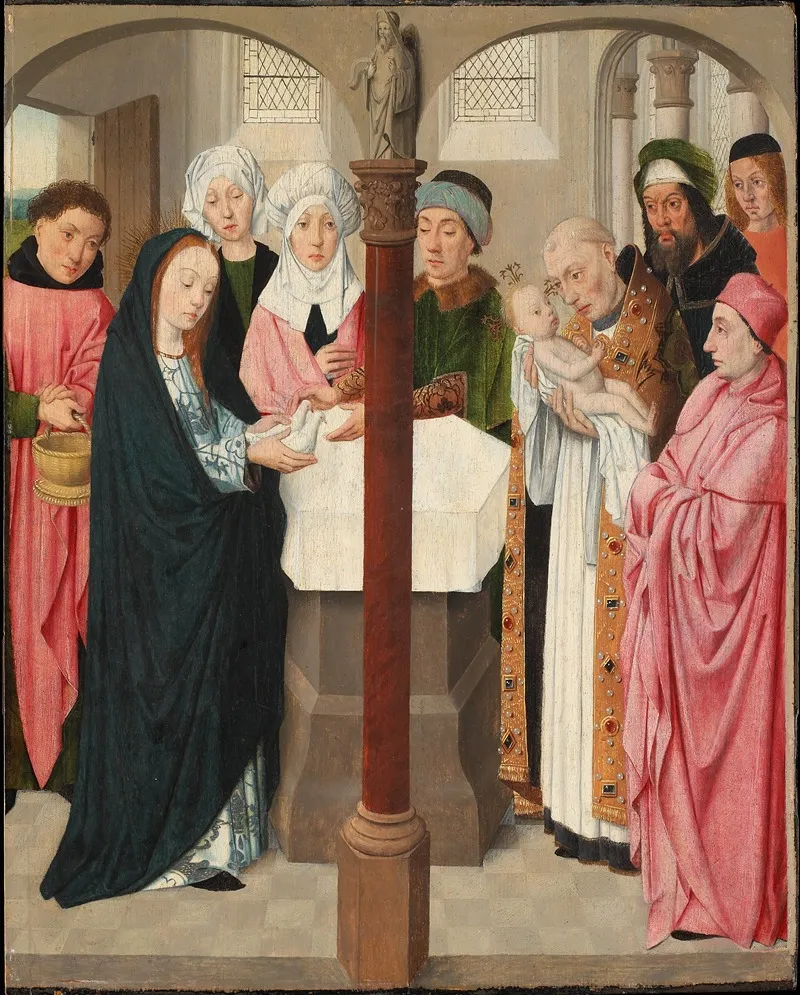 The Presentation In The Temple 4 Wall Art by Jacob Jansz. - High-Resolution Digital Print