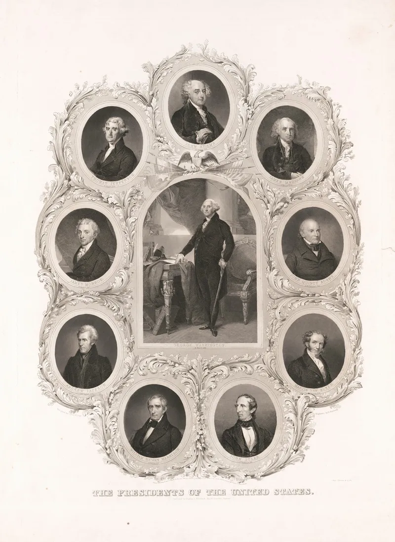 The Presidents Of The United States 3 Wall Art by Denison Kimberly - High-Resolution Digital Print