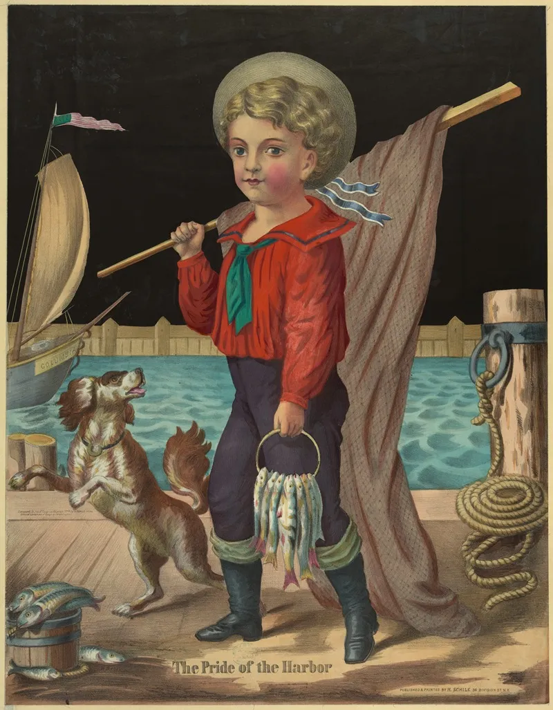 The Pride Of The Harbor Wall Art by Henry Jerome Schile - High-Resolution Digital Print