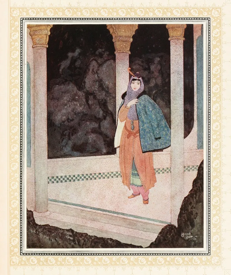 The Prince Meets A Noble Lady In The Underground Palace