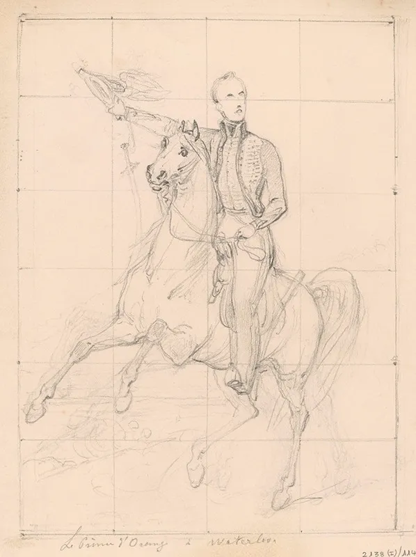 The Prince Of Orange At Waterloo 2