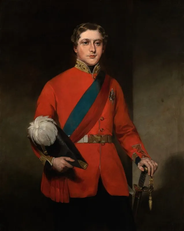 The Prince Of Wales King Edward Vii Wall Art by John Watson Gordon - High-Resolution Digital Print