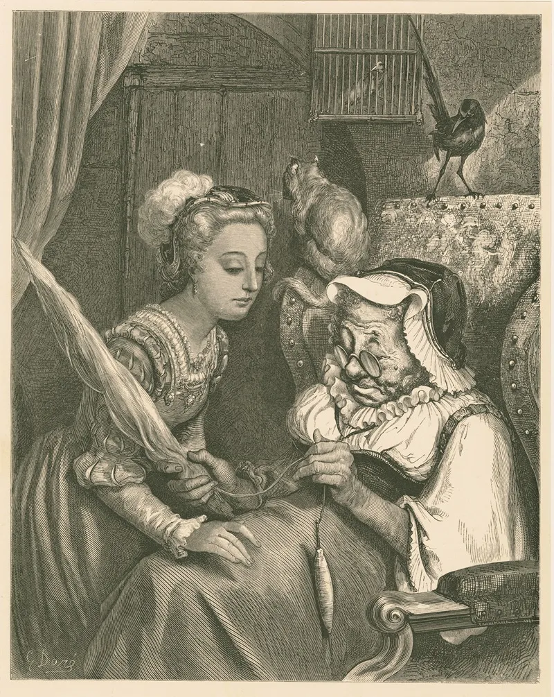 The Princess Looked In At The Door
