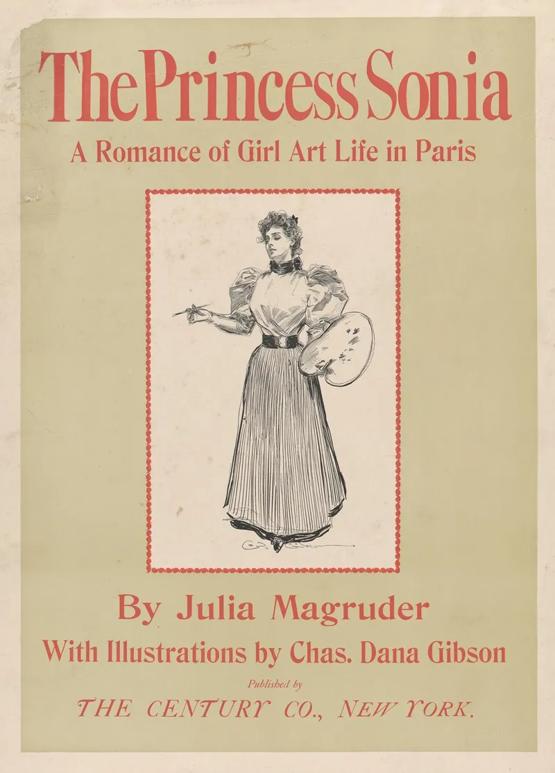 The Princess Sonia A Romance Of Girl Art Life In Paris Wall Art by Charles Dana Gibson - High-Resolution Digital Print