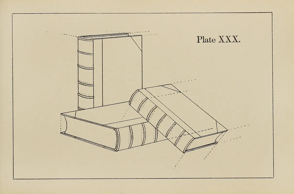 The Principles Of Perspective As Applied To Model Drawing Sketching From Nature Pl 30 Wall Art by George Trobridge - High-Resolution Digital Print