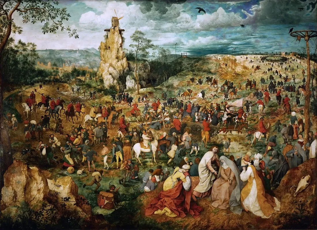 The Procession To Calvary