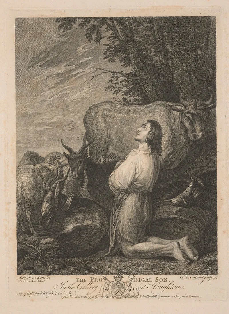 The Prodigal Son 17 Wall Art by Jean-Baptiste Michel - High-Resolution Digital Print