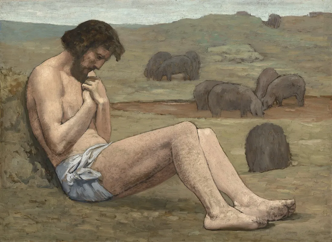 The Prodigal Son 3 Wall Art by Pierre Puvis de Chavannes - High-Resolution Digital Print