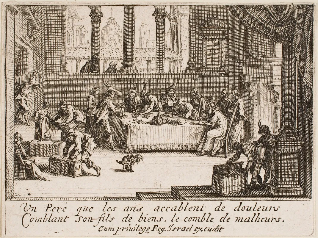 The Prodigal Son Receives His Inheritance