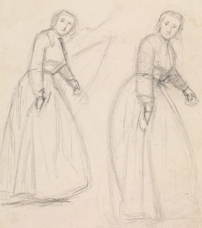 The Proscribed Royalist 1651 Puritan Girl Visiting Cavalier Lover 2
