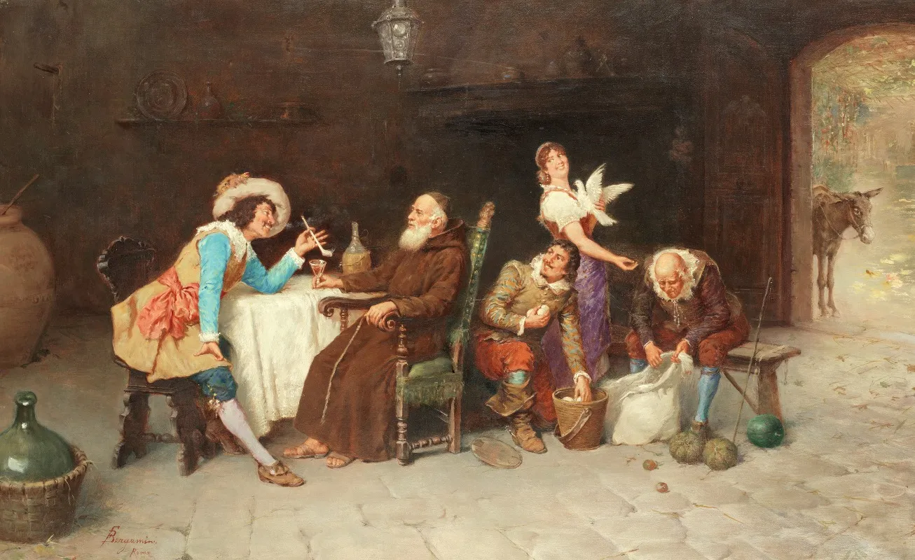 The Purloiners Wall Art by Francesco Bergamini - High-Resolution Digital Print