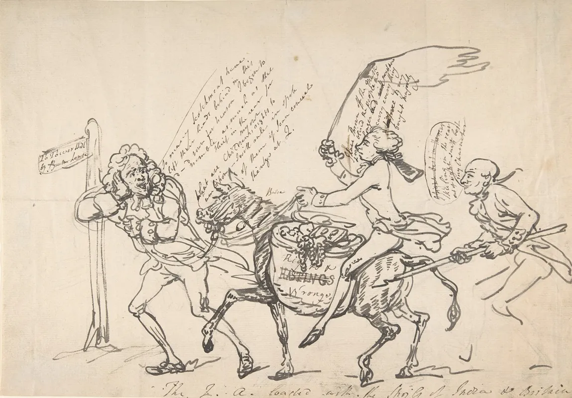 The Q A Loaded With The Spoils Of India And Britain March 6 1788