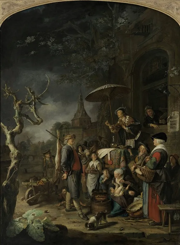 The Quack 3 Wall Art by Gerrit Dou - High-Resolution Digital Print
