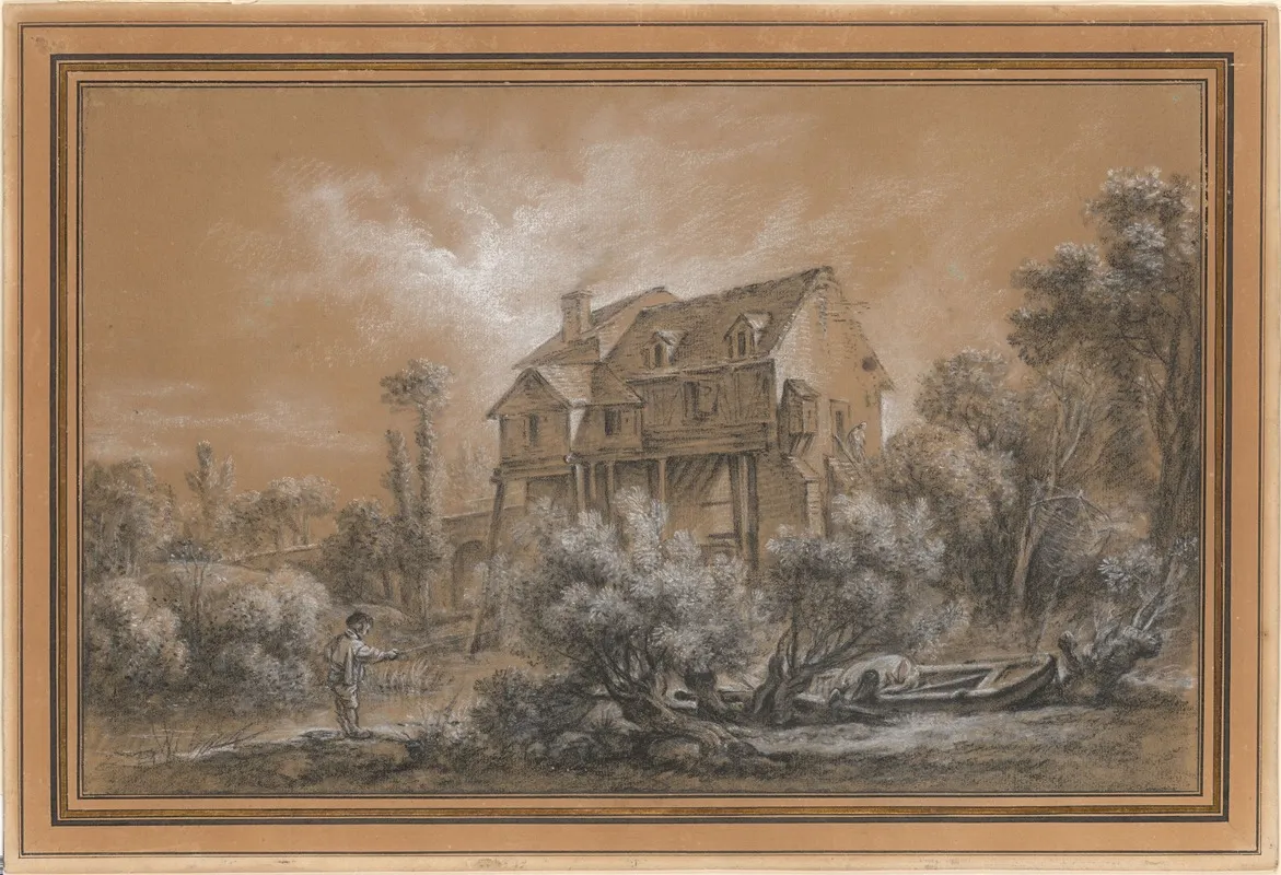 The Quiquengrogne Mill At Charenton