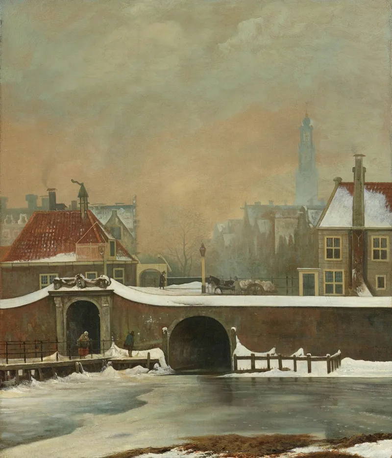 The Raampoortje In Amsterdam Wall Art by Wouter Johannes van Troostwijk - High-Resolution Digital Print