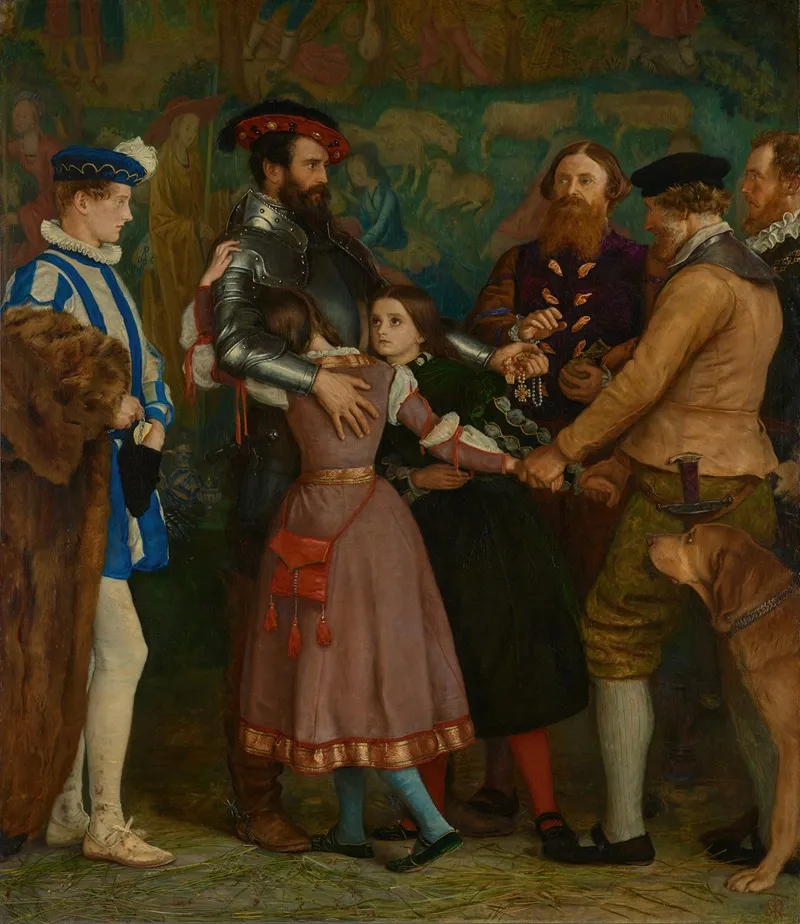 The Ransom Wall Art by Sir John Everett Millais - High-Resolution Digital Print