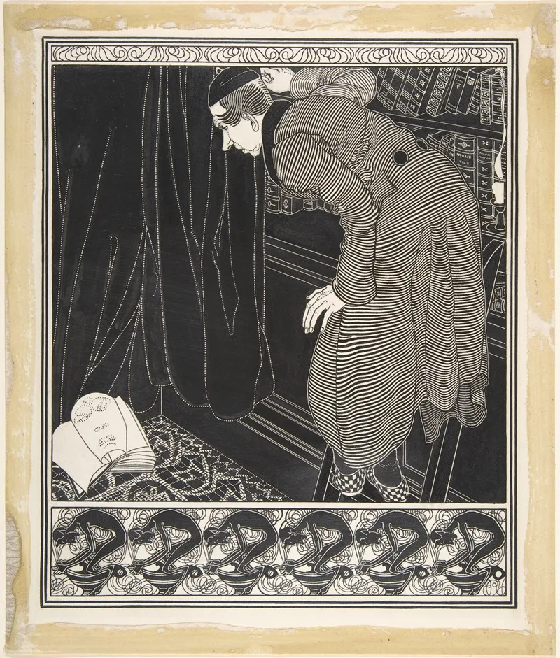 The Reader And The Book Fables Wall Art by Robert Louis Stevenson - High-Resolution Digital Print