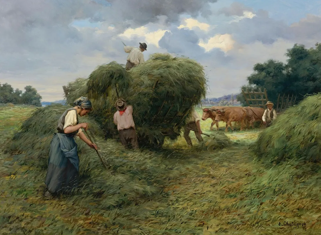 The Reapers 4 Wall Art by Ernest Chateignon - High-Resolution Digital Print