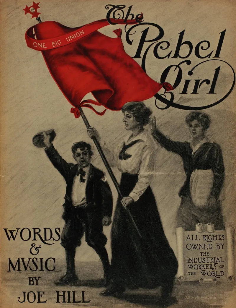 The Rebel Girl Wall Art by Arthur Machia - High-Resolution Digital Print