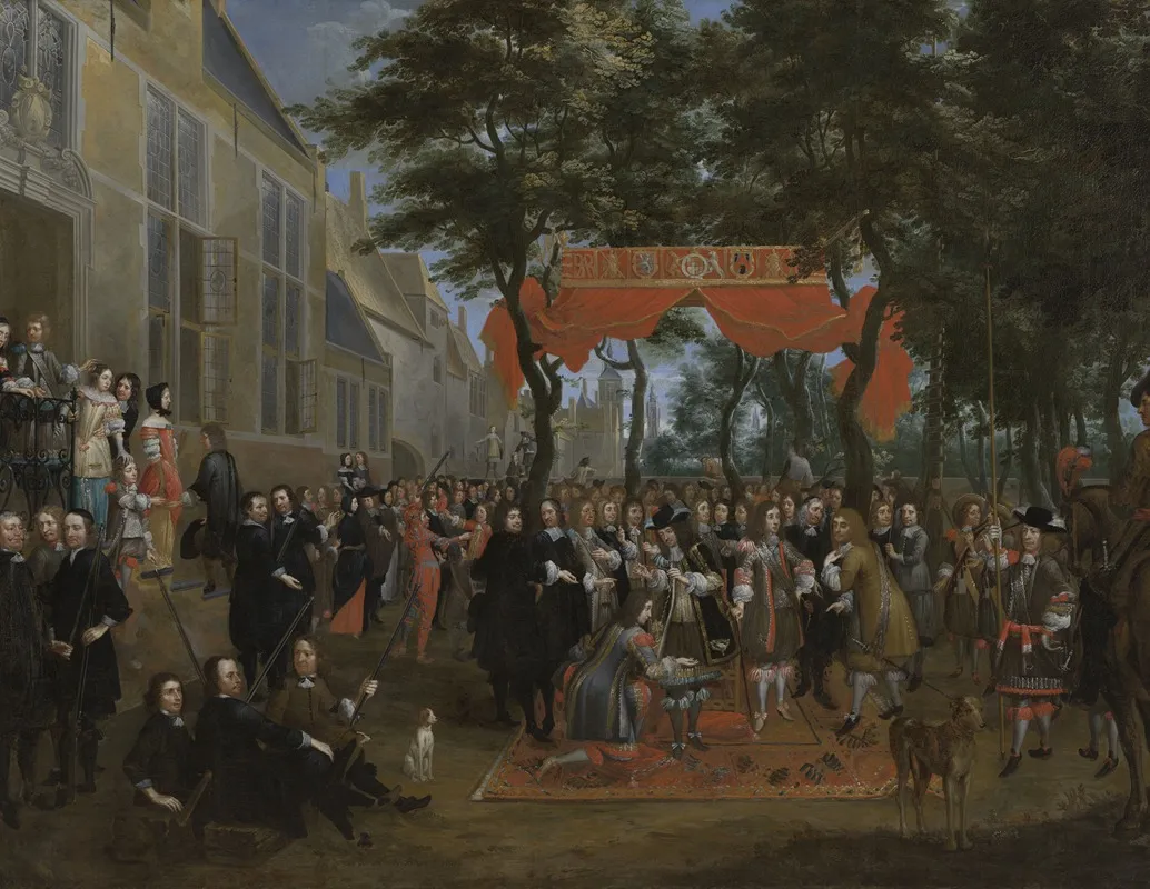 The Reception Of Charles Ii And His Brothers