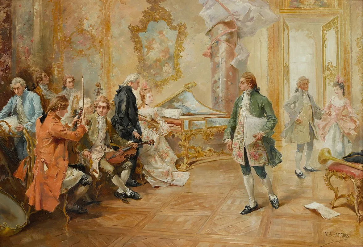 The Recital 11 Wall Art by Vicente García De Paredes - High-Resolution Digital Print