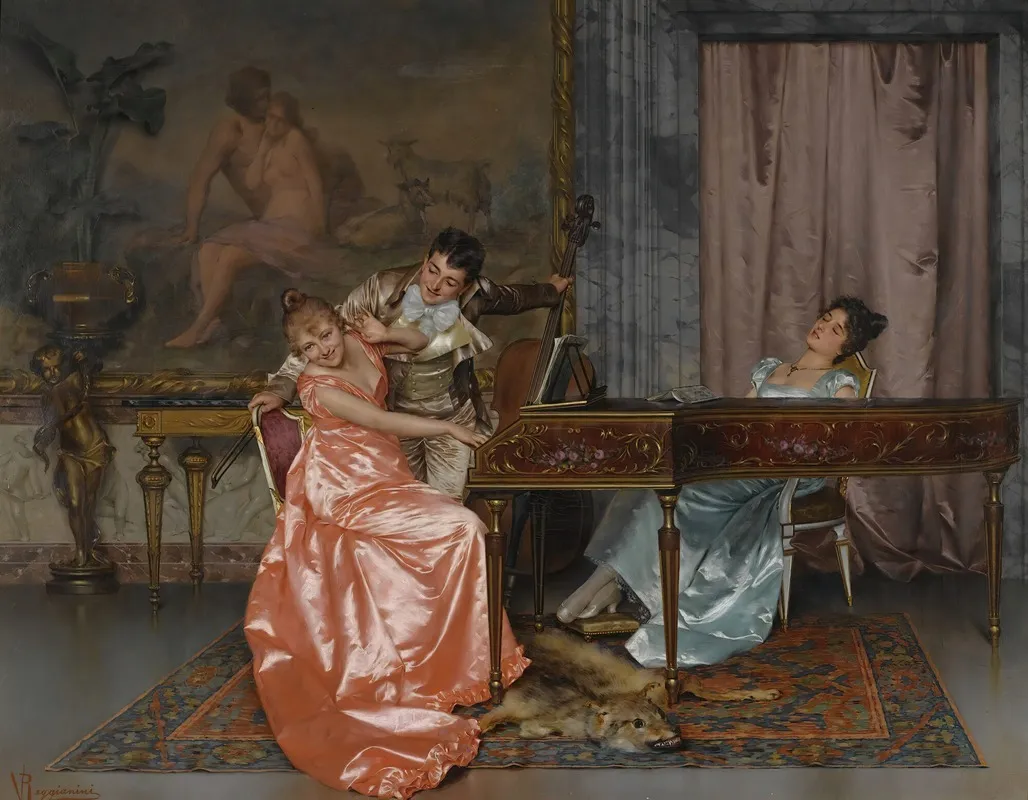 The Recital 8 Wall Art by Vittorio Reggianini - High-Resolution Digital Print