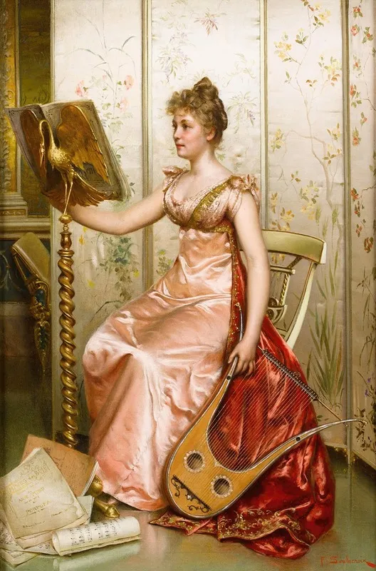 The Recital 9 Wall Art by Frédéric Soulacroix - High-Resolution Digital Print