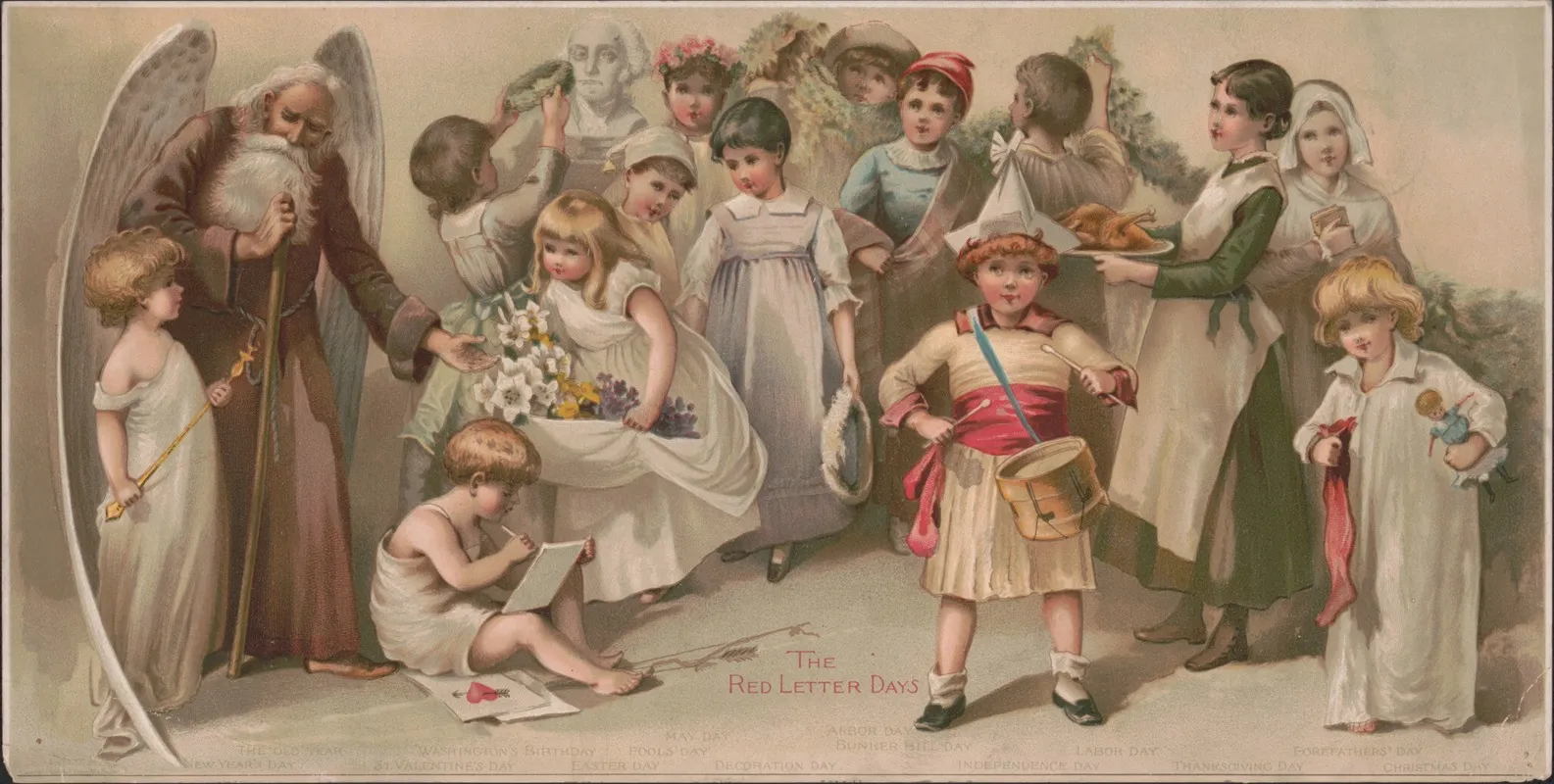 The Red Letter Days 2 Wall Art by Lizbeth Bullock Humphrey - High-Resolution Digital Print