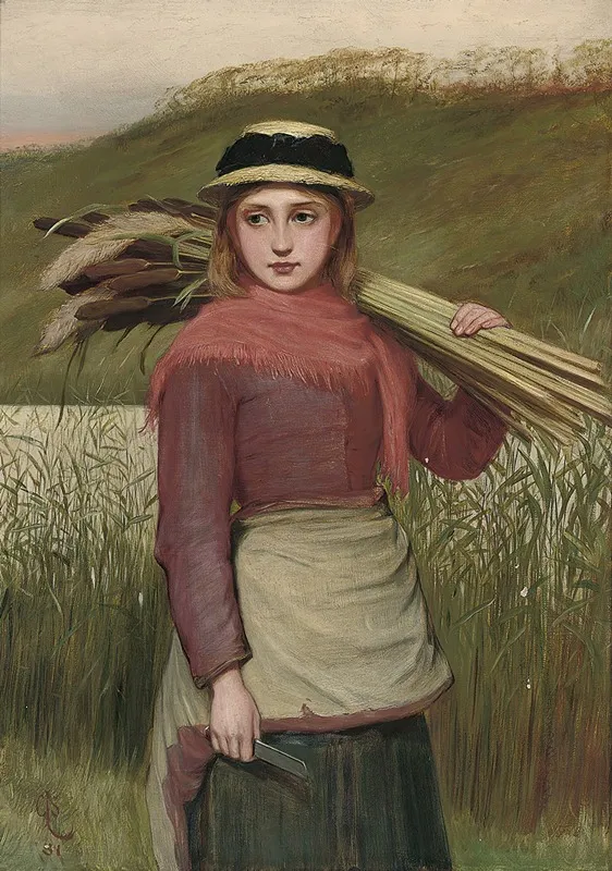 The Reed Cutter 1881
