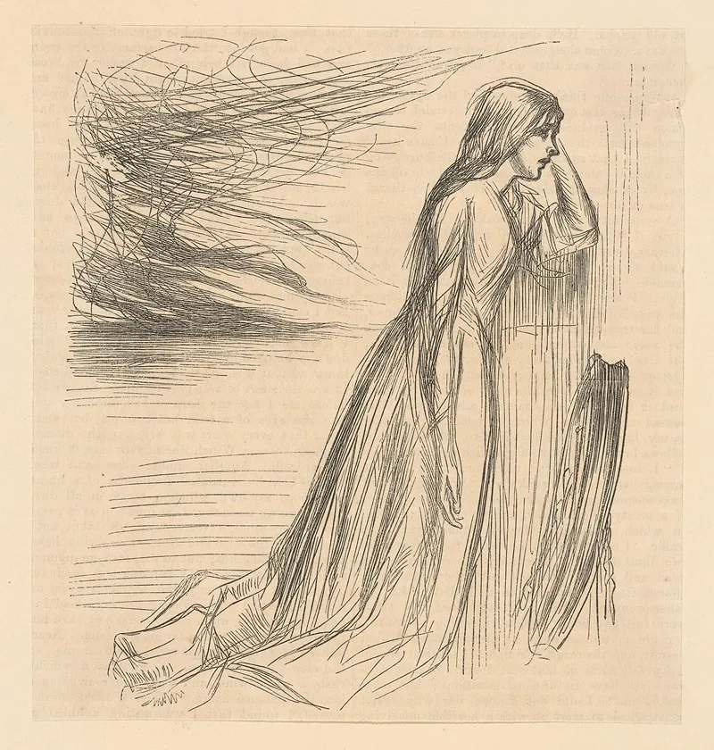 The Relief Fund In Lancashire Wall Art by James Abbott McNeill Whistler - High-Resolution Digital Print