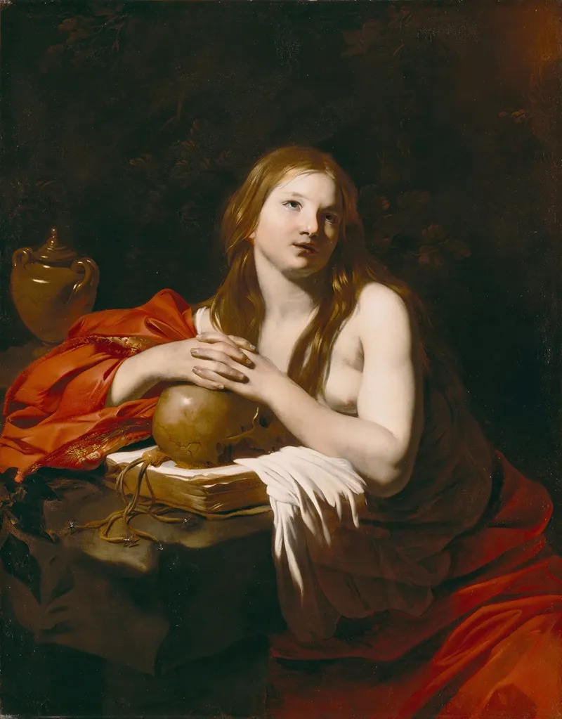 The Repentant Magdalene 2 Wall Art by Nicolas Regnier - High-Resolution Digital Print