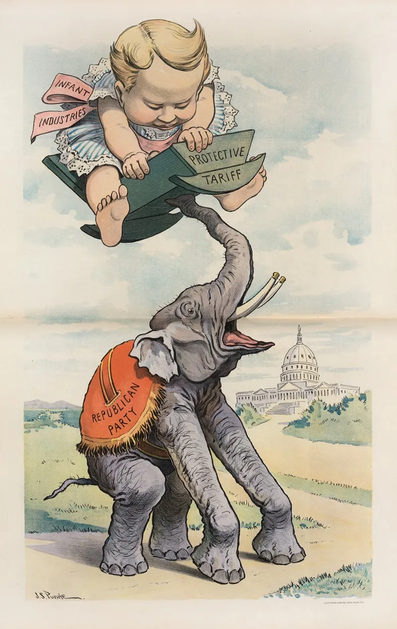 The Republican Elephant And His Growing Burden