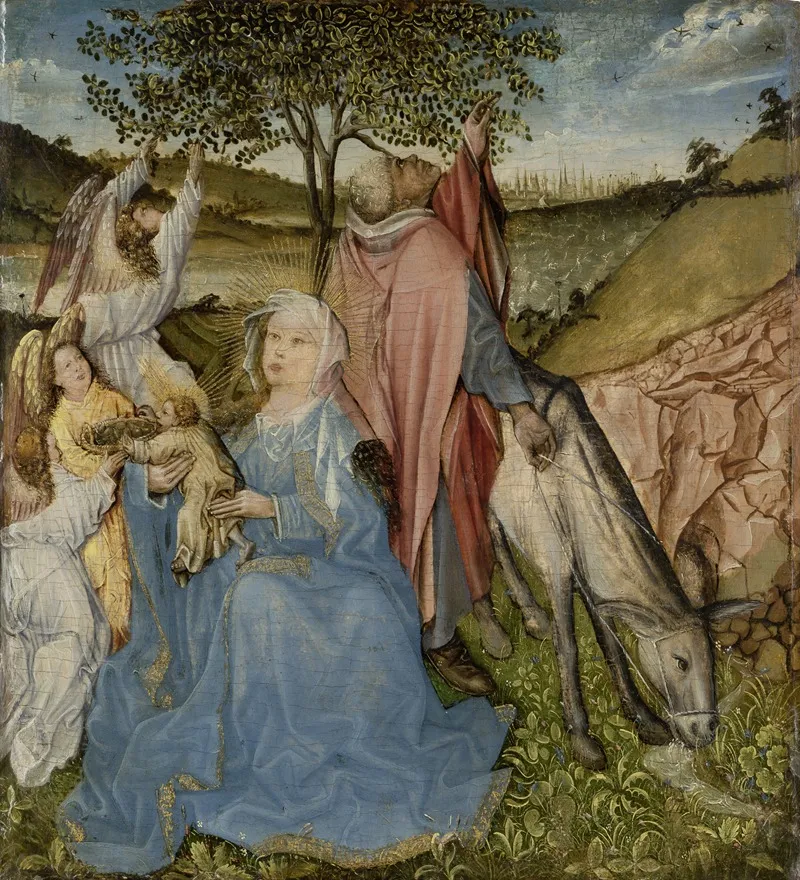 The Rest On The Flight 2 Wall Art by Master of the Virgin at Covarrubias - High-Resolution Digital Print