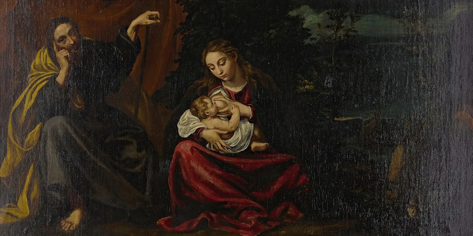 The Rest On The Flight Into Egypt 28 Wall Art by Luis Tristán - High-Resolution Digital Print