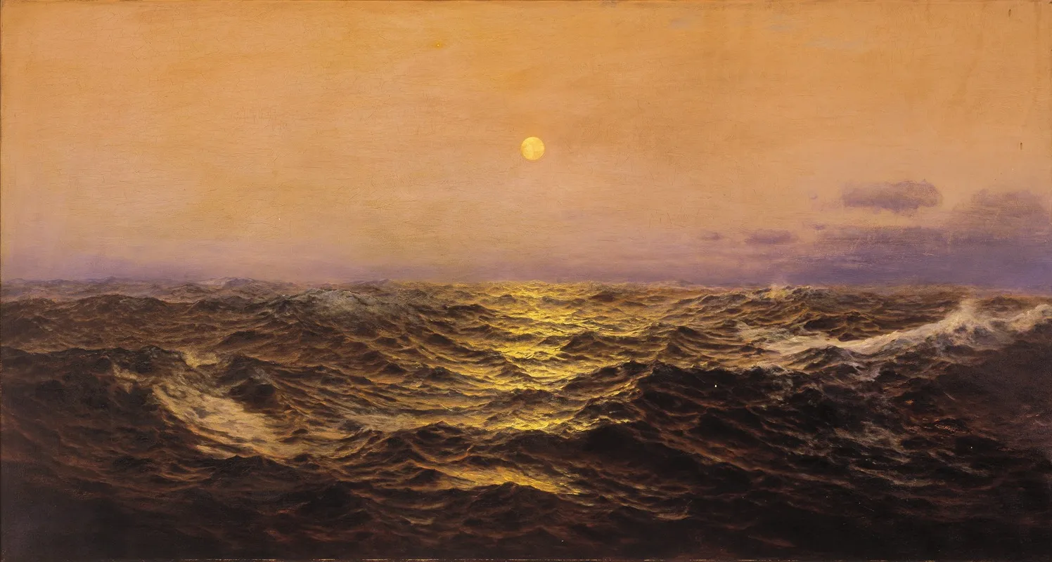 The Restless Sea Wall Art by Warren Sheppard - High-Resolution Digital Print