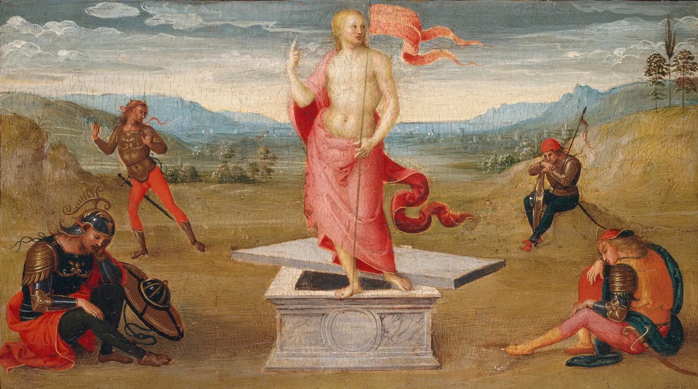 The Resurrection 15 Wall Art by Pietro Perugino - High-Resolution Digital Print