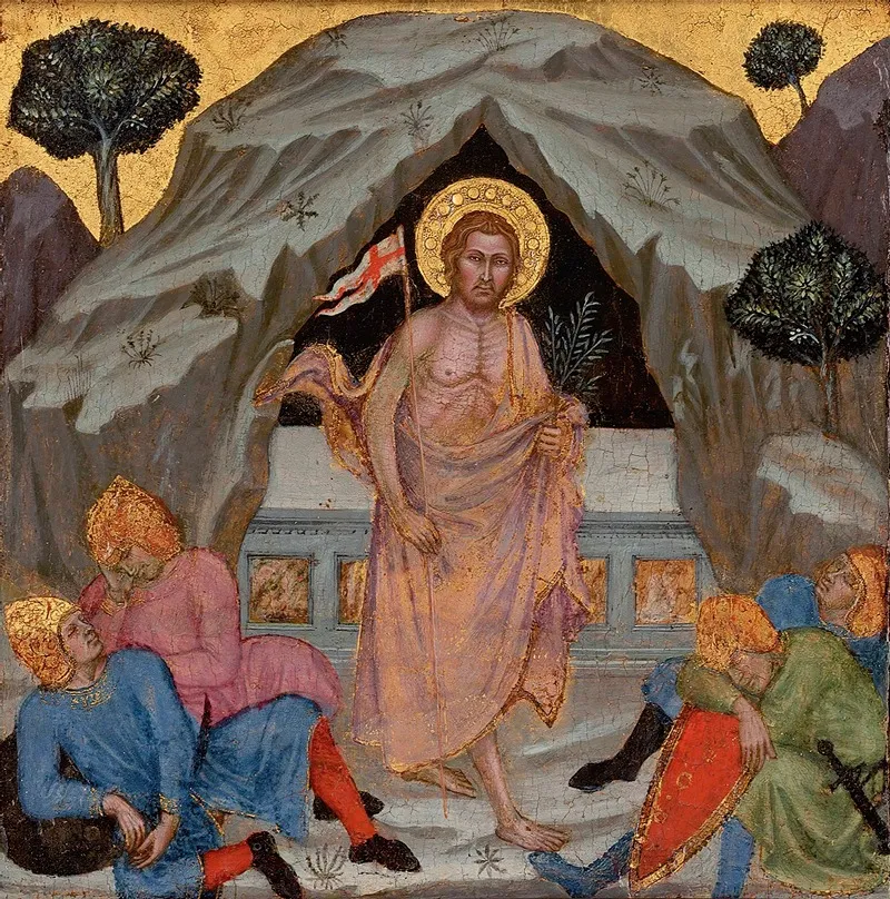 The Resurrection 16 Wall Art by Taddeo di Bartolo - High-Resolution Digital Print