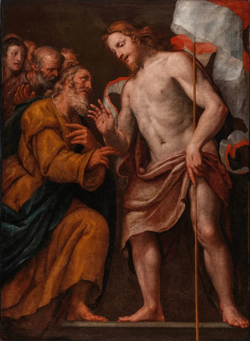 The Resurrection 25 Wall Art by Giovanni Andrea Ansaldo - High-Resolution Digital Print