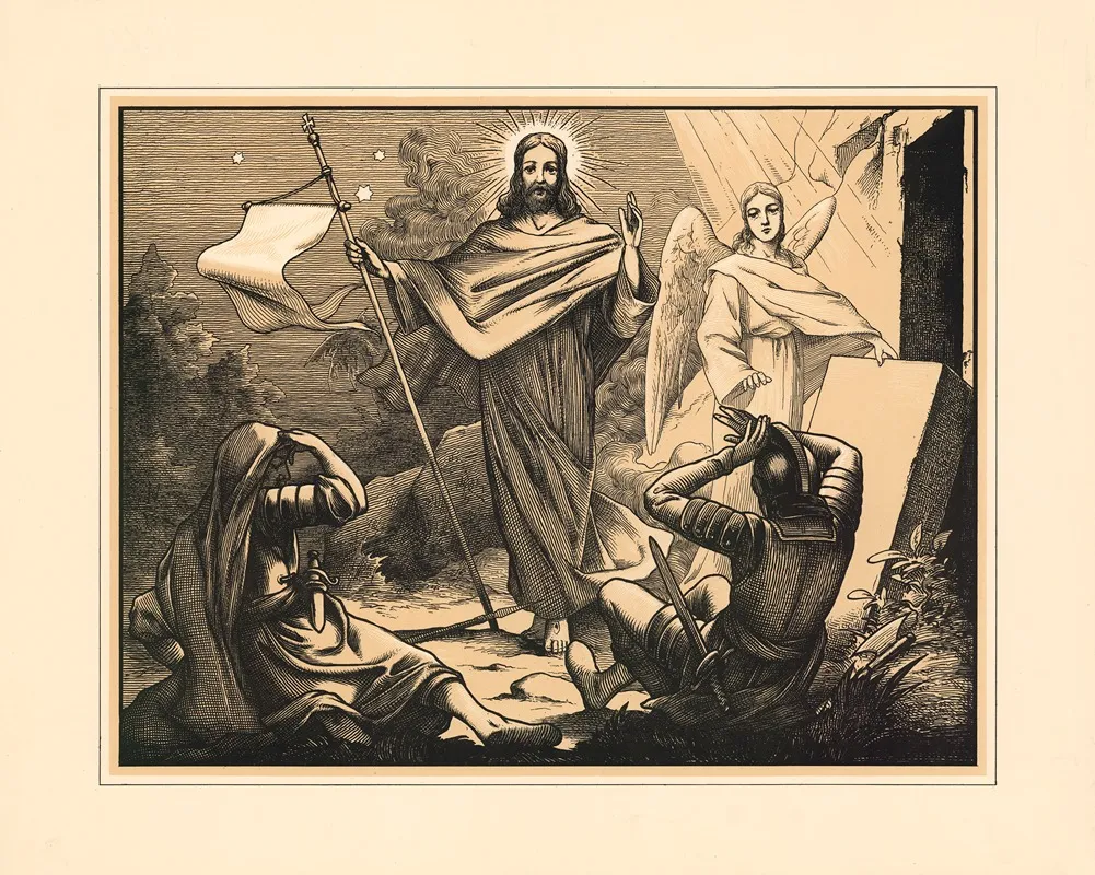 The Resurrection 33 Wall Art by Aschendorff - High-Resolution Digital Print