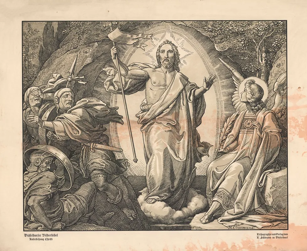 The Resurrection 39 Wall Art by H. Commans - High-Resolution Digital Print