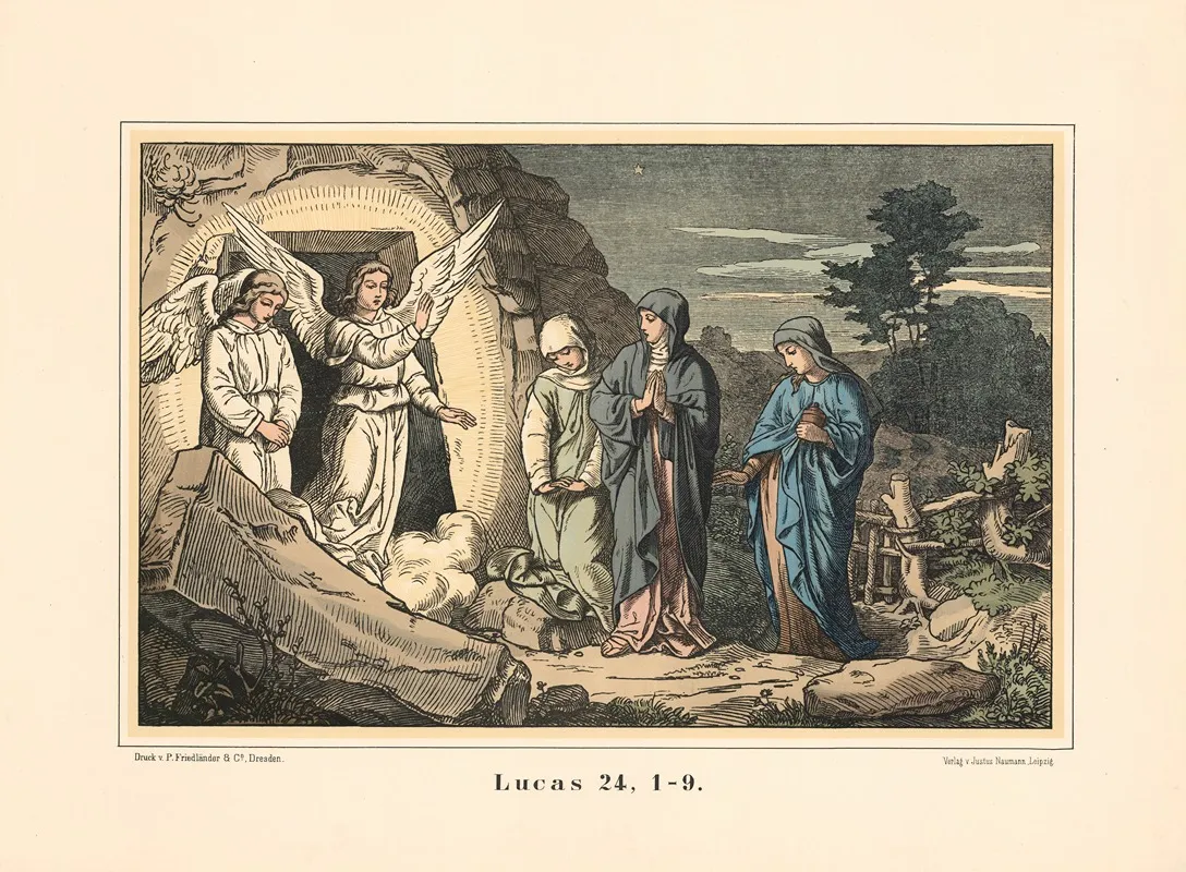 The Resurrection 43 Wall Art by Karl Gottlob Schönherr - High-Resolution Digital Print