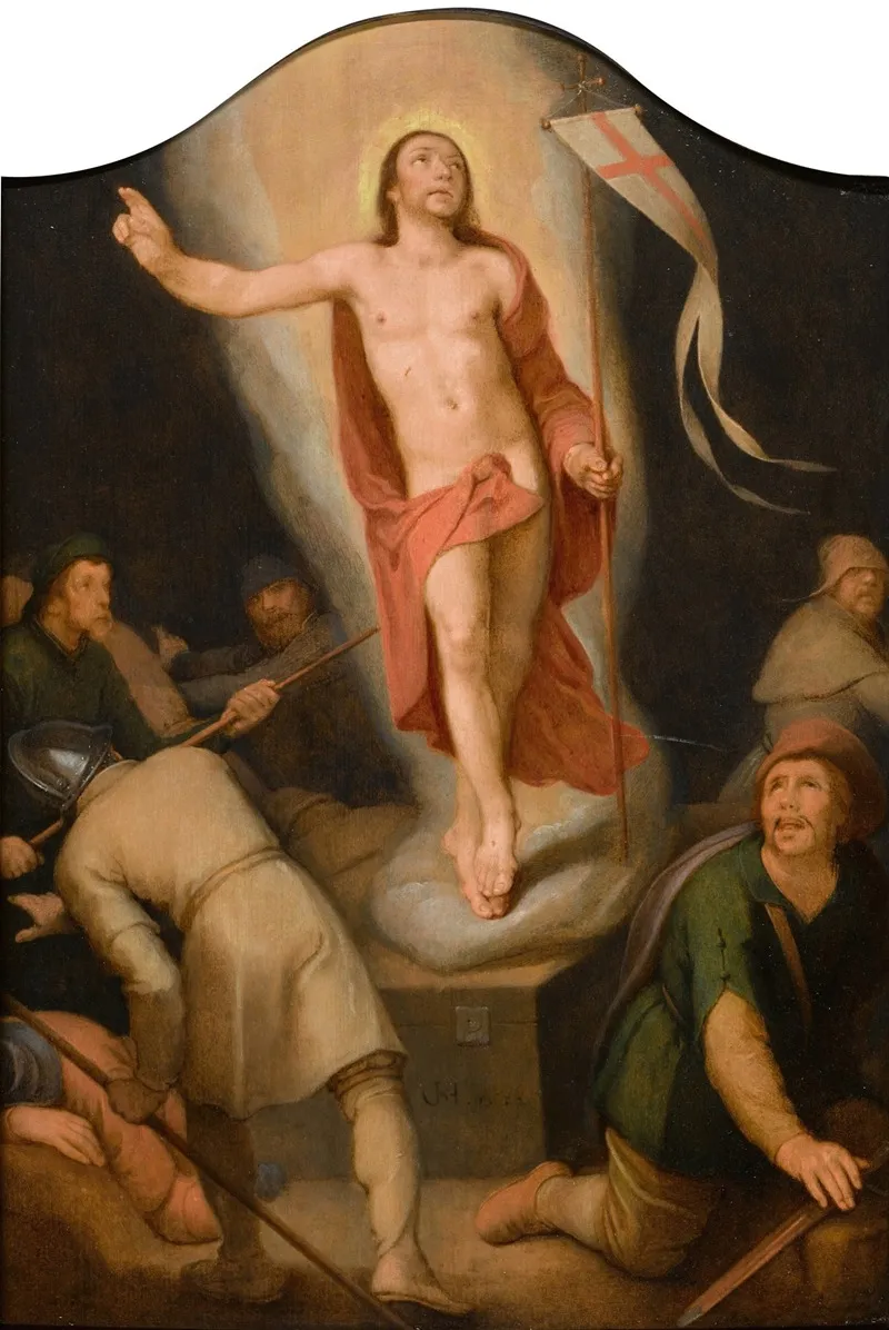The Resurrection Of Christ 14 Wall Art by Cornelis Cornelisz Van Haarlem - High-Resolution Digital Print