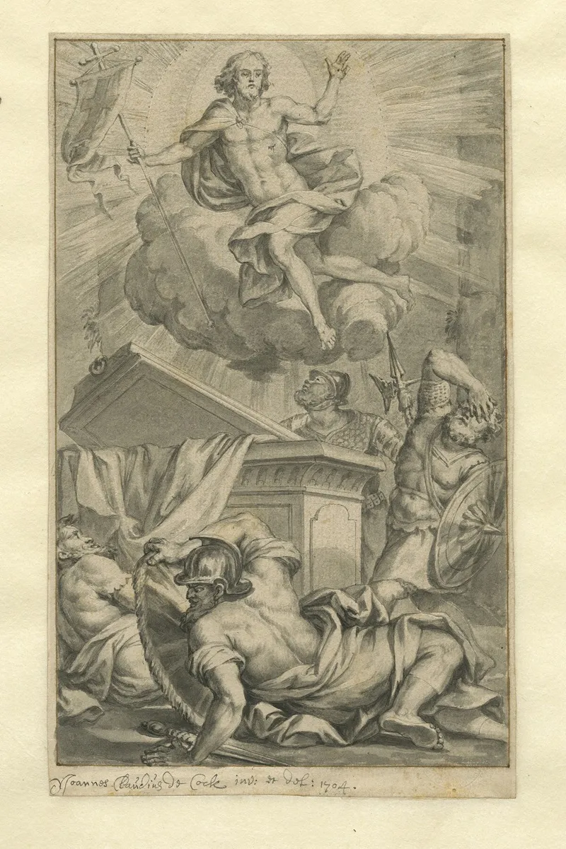 The Resurrection Of Christ 20 Wall Art by Jan Claudius de Cock - High-Resolution Digital Print