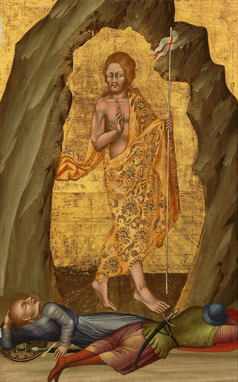 The Resurrection Of Christ 22 Wall Art by Giovanni di Paolo - High-Resolution Digital Print