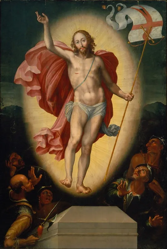 The Resurrection Of Christ 3 Wall Art by Alonso López De Herrera - High-Resolution Digital Print