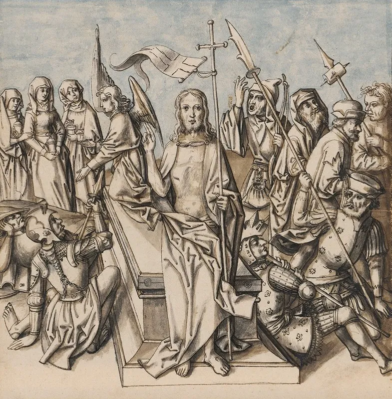 The Resurrection Of Christ 4 Wall Art by Circle Of Hans Holbein The Elder - High-Resolution Digital Print